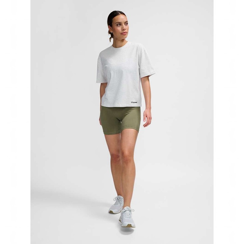 Hummel Mt Ultra Boxy Short T-shirt Dam Vita | 121300-161