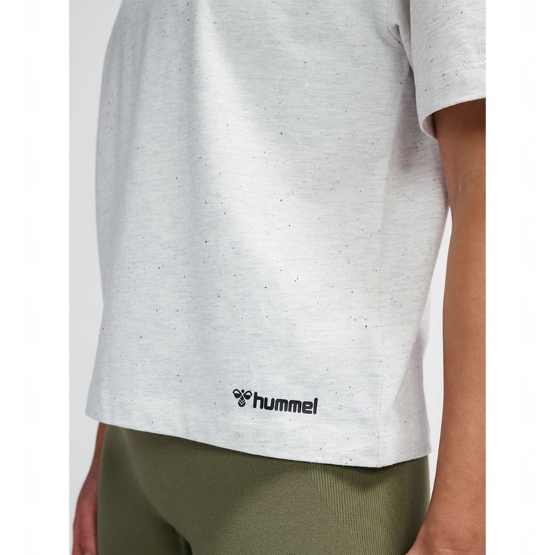 Hummel Mt Ultra Boxy Short T-shirt Dam Vita | 121300-161