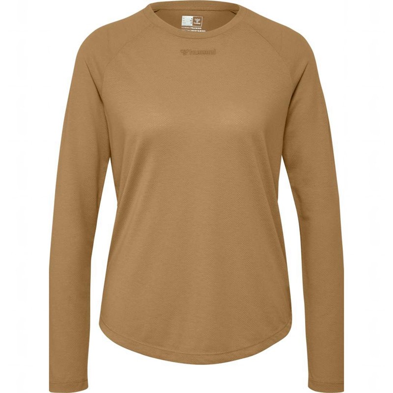 Hummel Mt Vanja L/S T-shirt Dam Bruna | 134174-354
