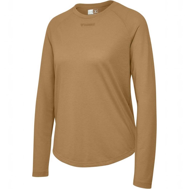 Hummel Mt Vanja L/S T-shirt Dam Bruna | 134174-354