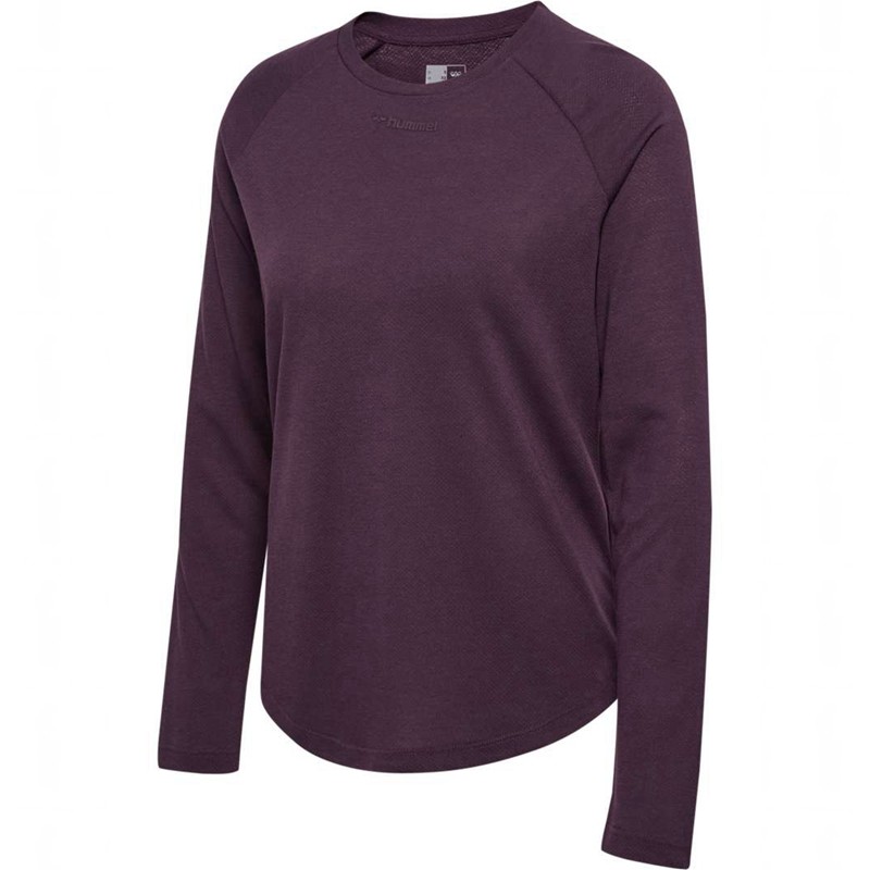 Hummel Mt Vanja L/S T-shirt Dam Lila | 831584-903