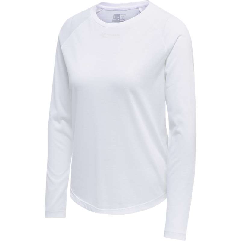 Hummel Mt Vanja L/S T-shirt Dam Vita | 531760-666