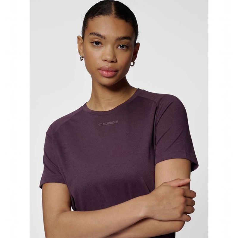 Hummel Mt Vanja T-shirt Dam Lila | 515591-024