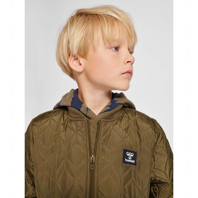 Hummel Mule Thermo Jackor Barn Olivgröna | 966464-940
