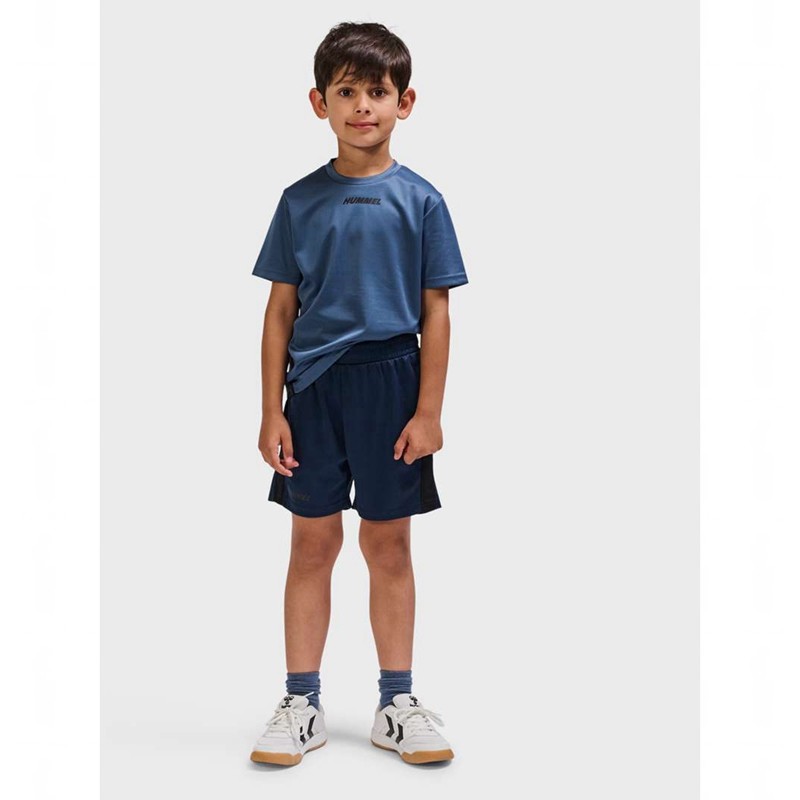 Hummel Multi Pl Shorts Barn Marinblå | 256041-428