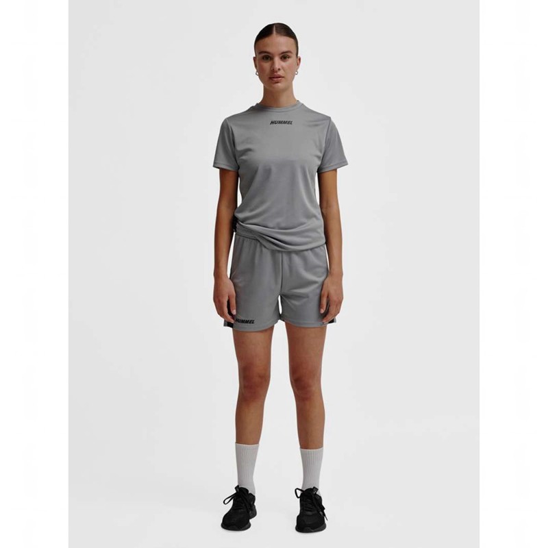 Hummel Multi Pl Shorts Dam Grå | 836067-854