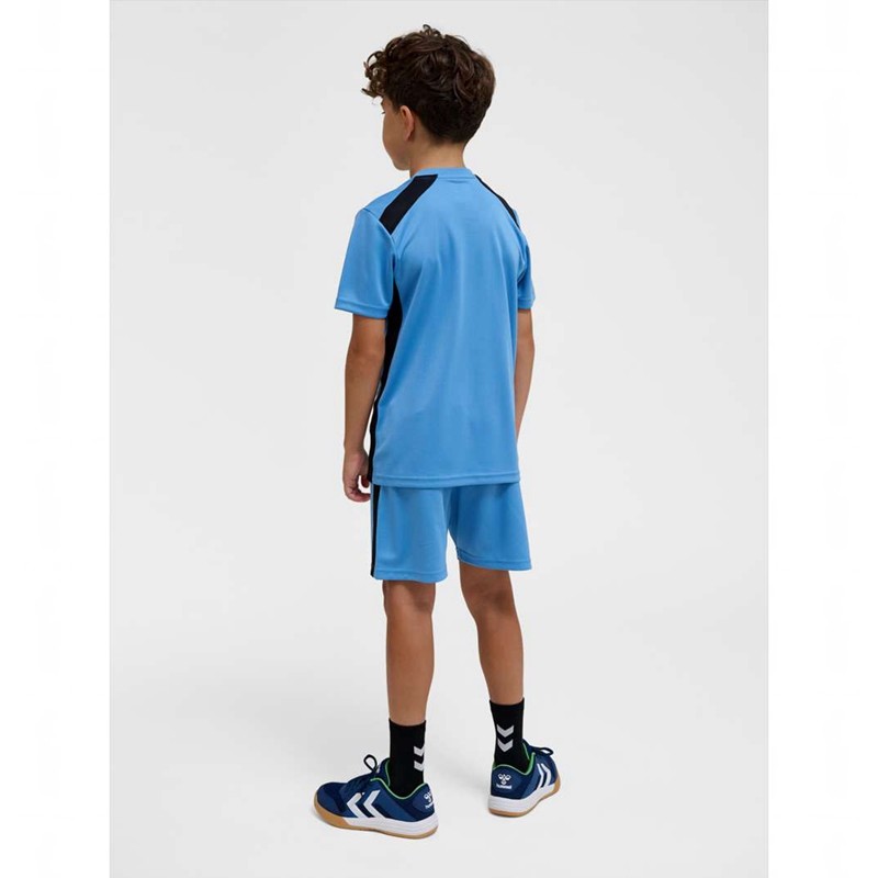 Hummel Multi Pl T-shirt Barn Blå | 340099-492