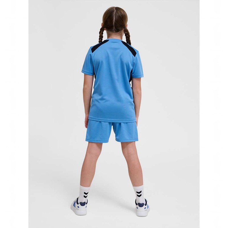 Hummel Multi Pl T-shirt Barn Blå | 340099-492