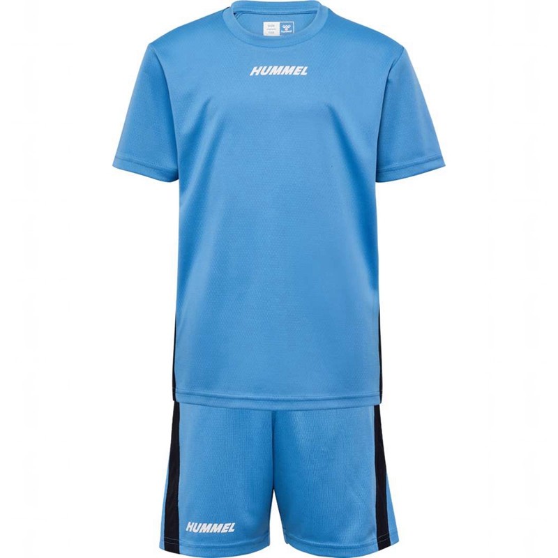 Hummel Multi Pl T-shirt Barn Blå | 340099-492