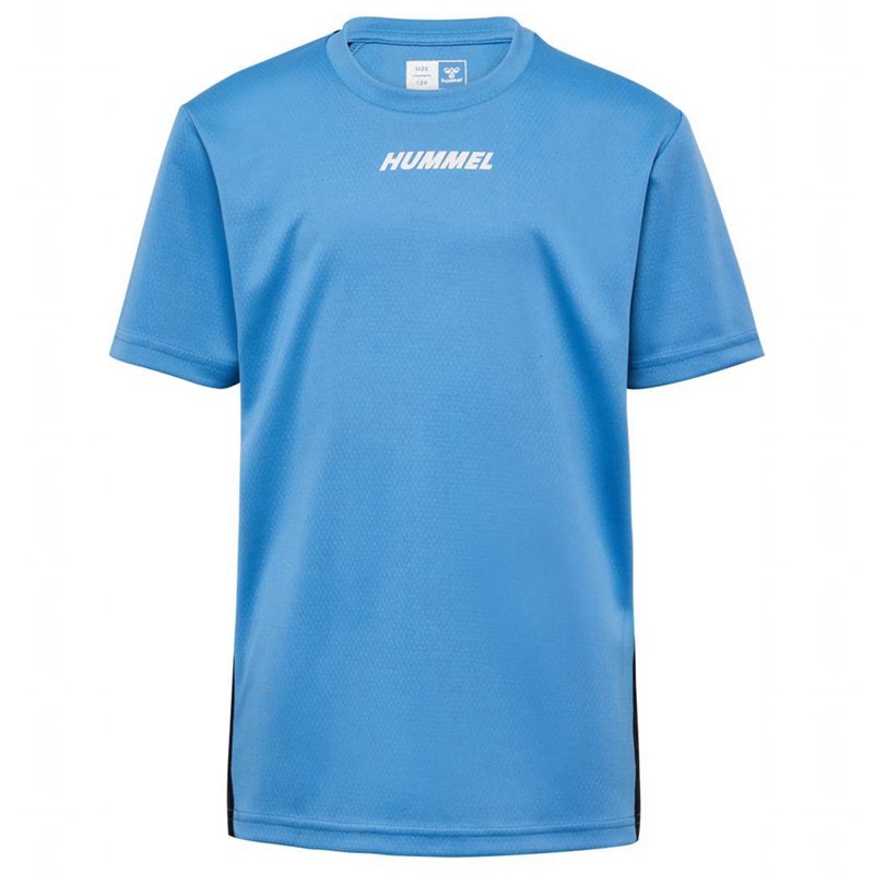 Hummel Multi Pl T-shirt Barn Blå | 340099-492