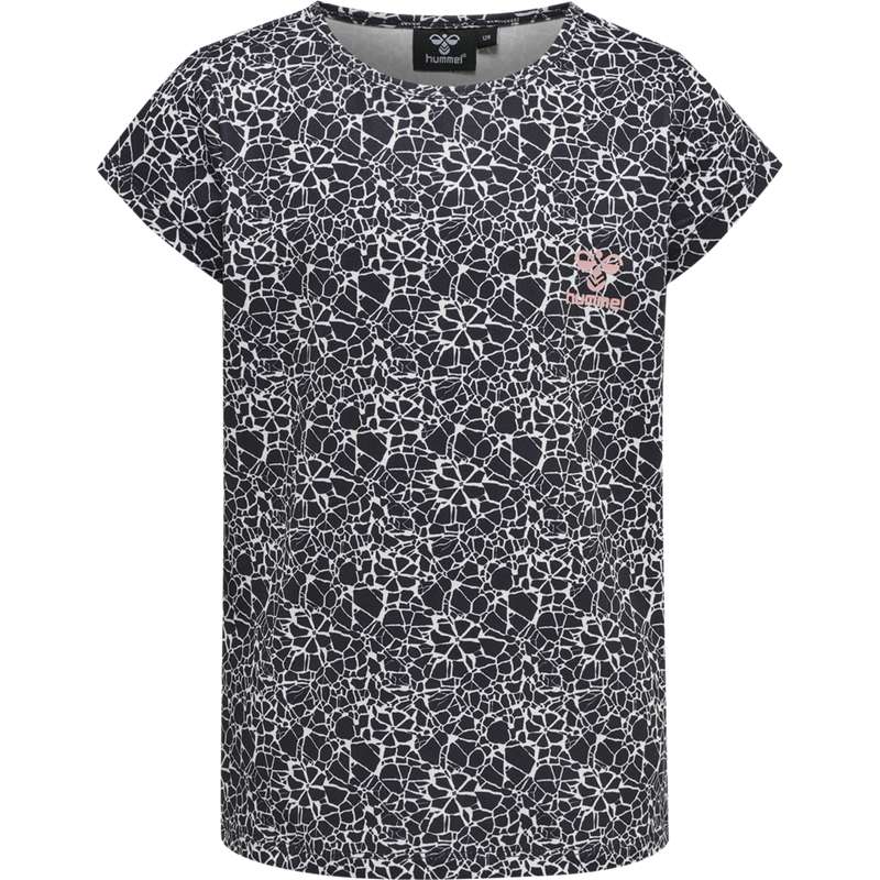Hummel Nanna S/S T-shirt Barn Svarta | 641610-429