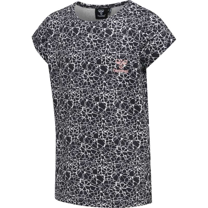 Hummel Nanna S/S T-shirt Barn Svarta | 641610-429