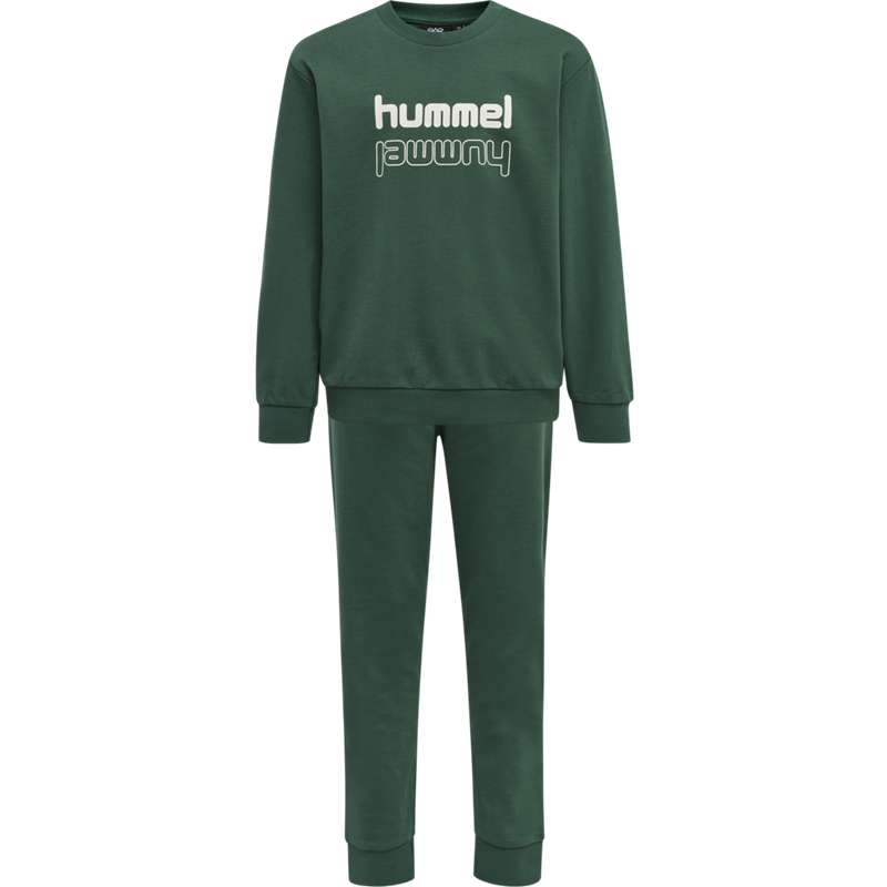Hummel New Spring Tracksuit Sportkläder Barn Gröna | 446306-484