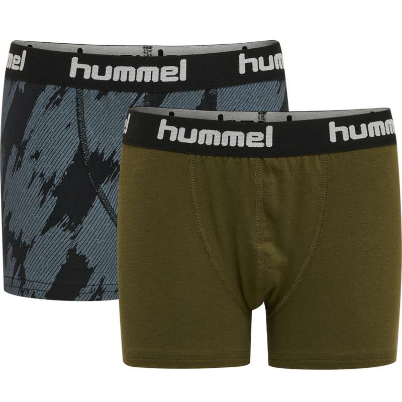 Hummel Nolan 2-pack Byxor Barn Olivgröna | 844366-801