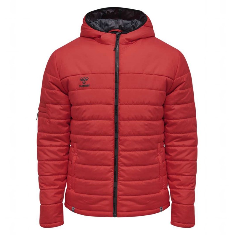 Hummel North Quilted Hood Jackor Herr Röda | 415533-589