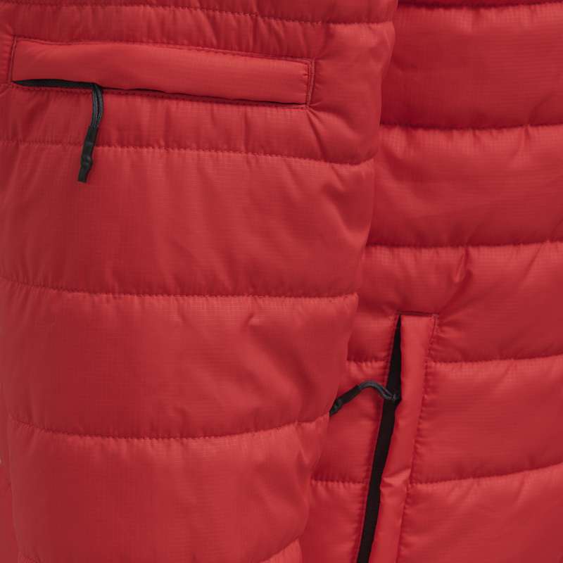 Hummel North Quilted Hood Jackor Herr Röda | 415533-589