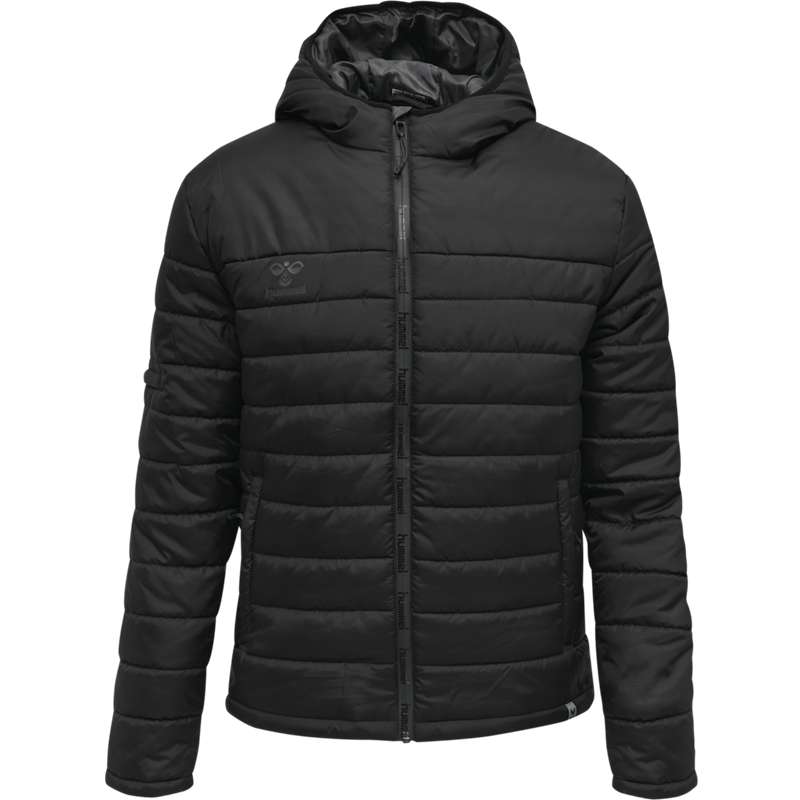 Hummel North Quilted Hood Jackor Herr Svarta | 143599-773