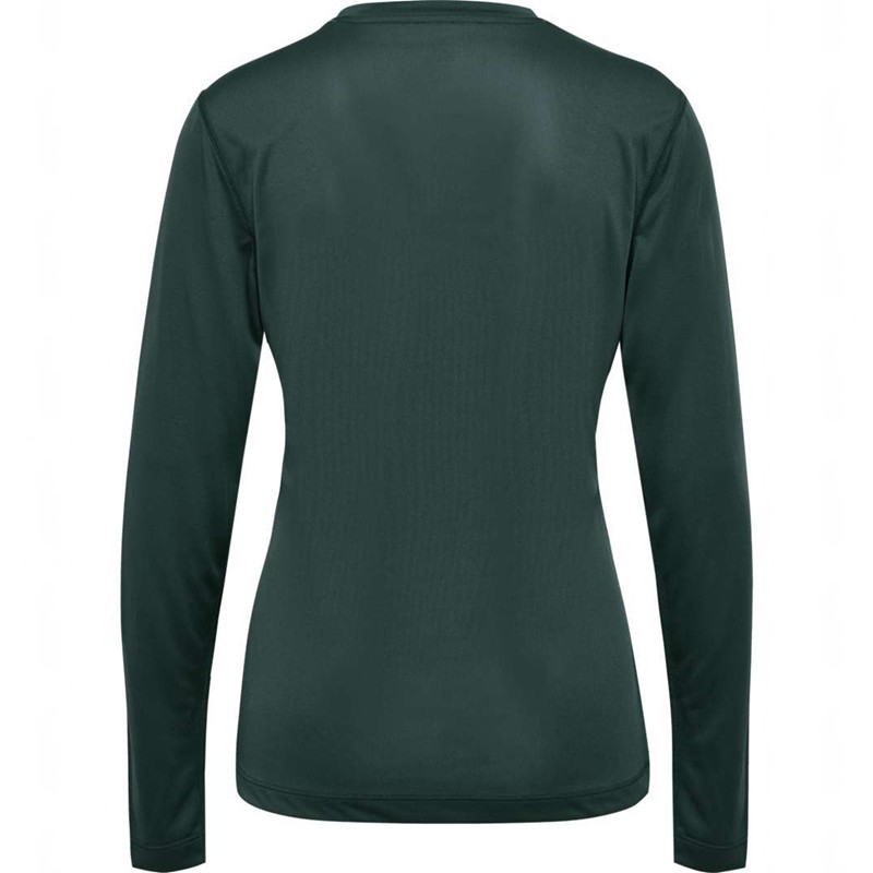 Hummel Nwlbeat L/S W T-shirt Dam Gröna | 641622-689
