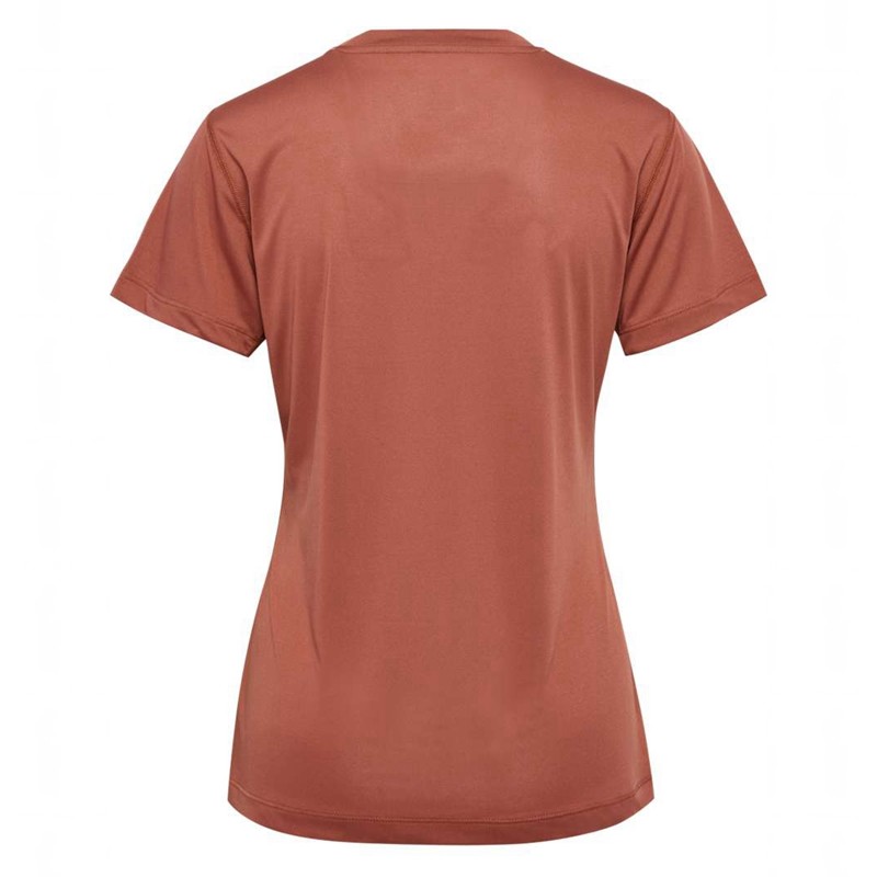 Hummel Nwlbeat W T-shirt Dam Korall | 619685-135