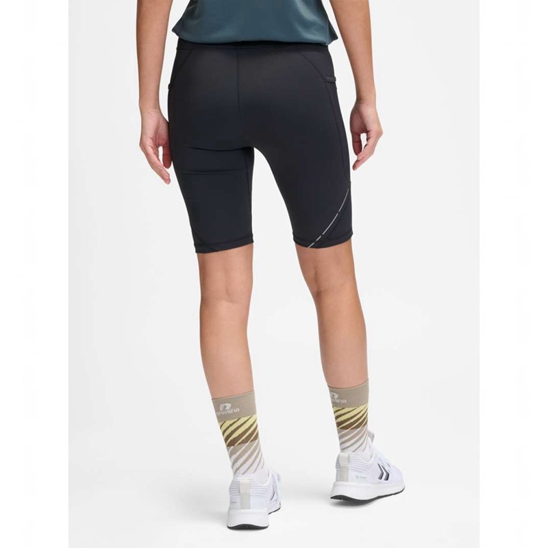 Hummel Nwlrace Hw Pocket Tight W Shorts Dam Svarta | 152156-648