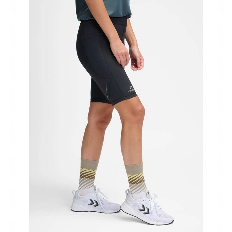 Hummel Nwlrace Hw Pocket Tight W Shorts Dam Svarta | 152156-648