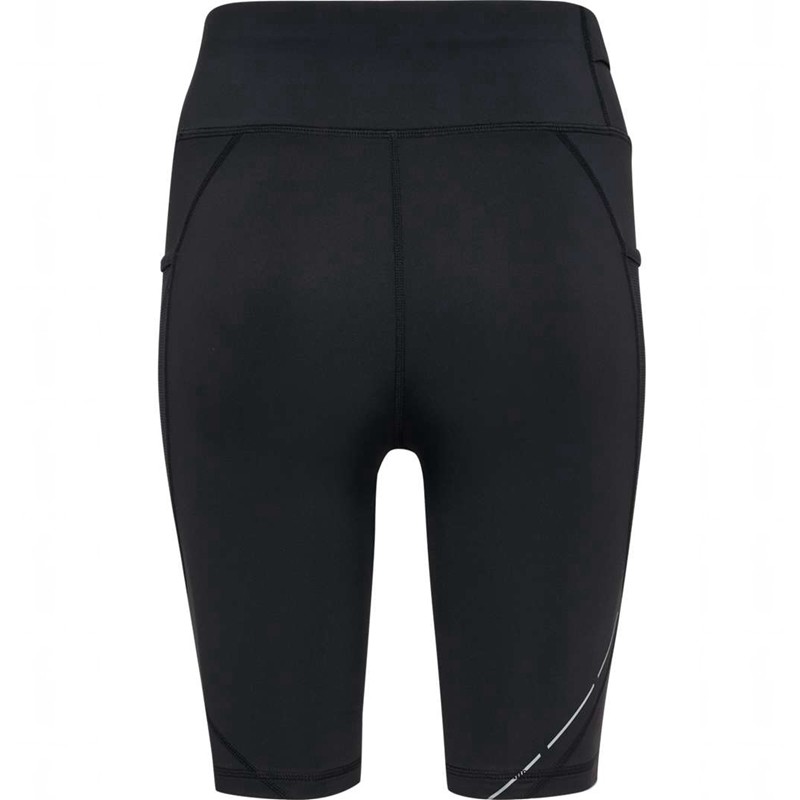 Hummel Nwlrace Hw Pocket Tight W Shorts Dam Svarta | 152156-648
