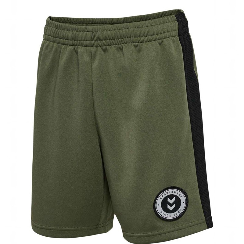 Hummel Odin Shorts Barn Olivgröna | 708306-209