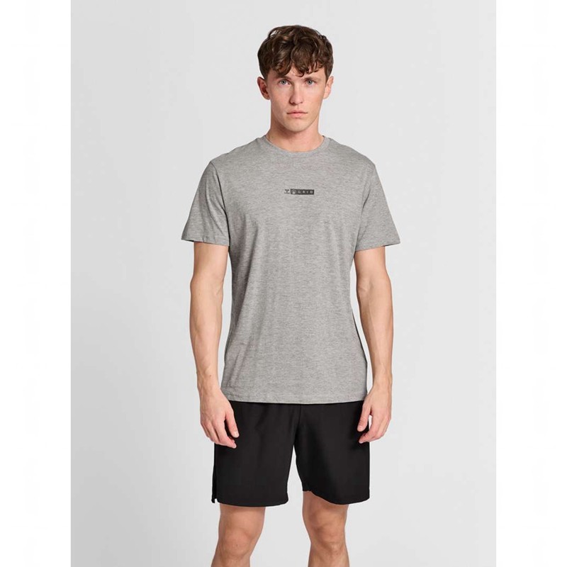 Hummel Offgrid S/S T-shirt Herr Grå | 805377-232