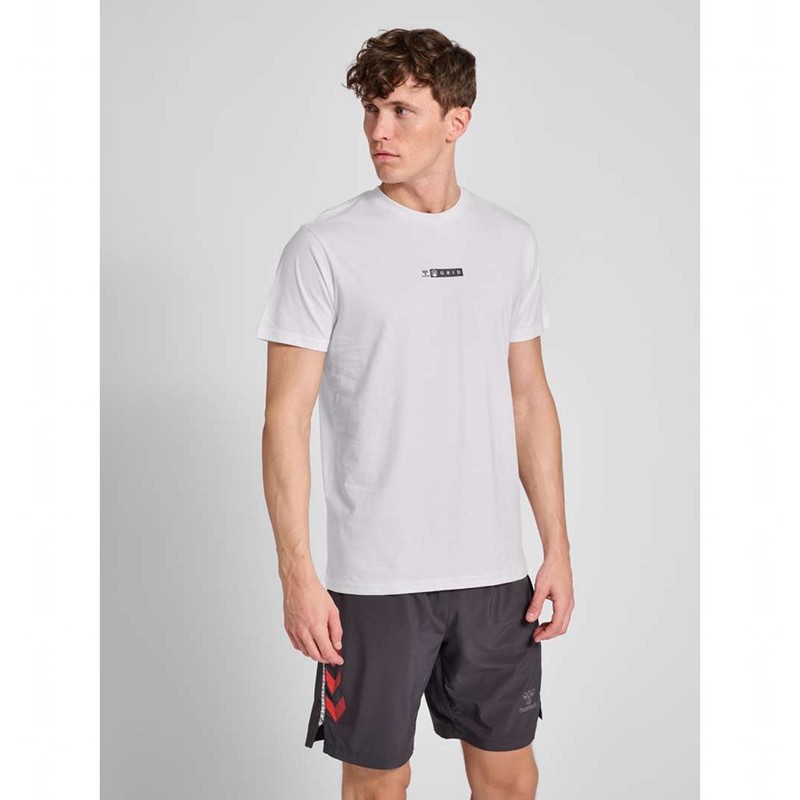 Hummel Offgrid S/S T-shirt Herr Vita | 962715-795