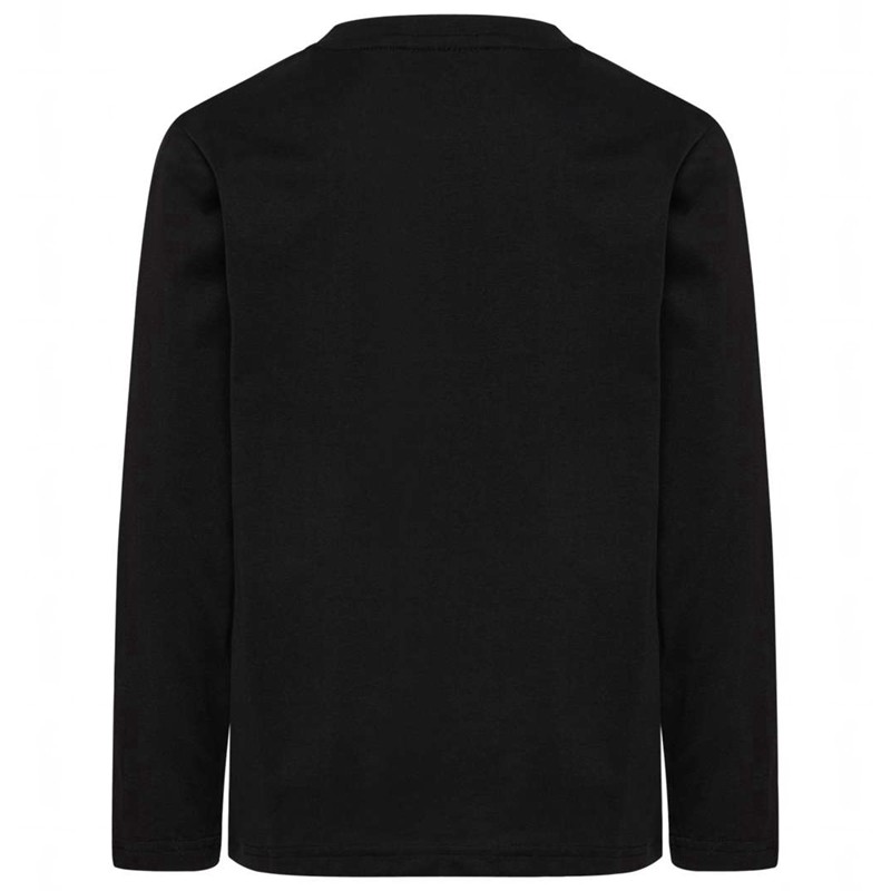 Hummel Olde L/S T-shirt Barn Svarta | 544335-692