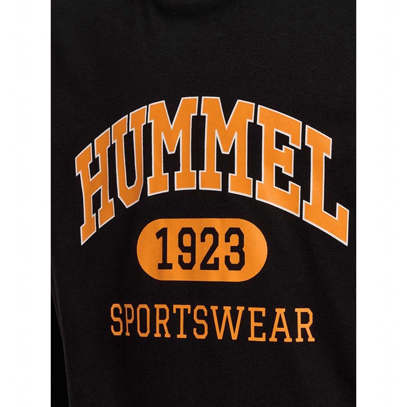 Hummel Olde L/S T-shirt Barn Svarta | 544335-692