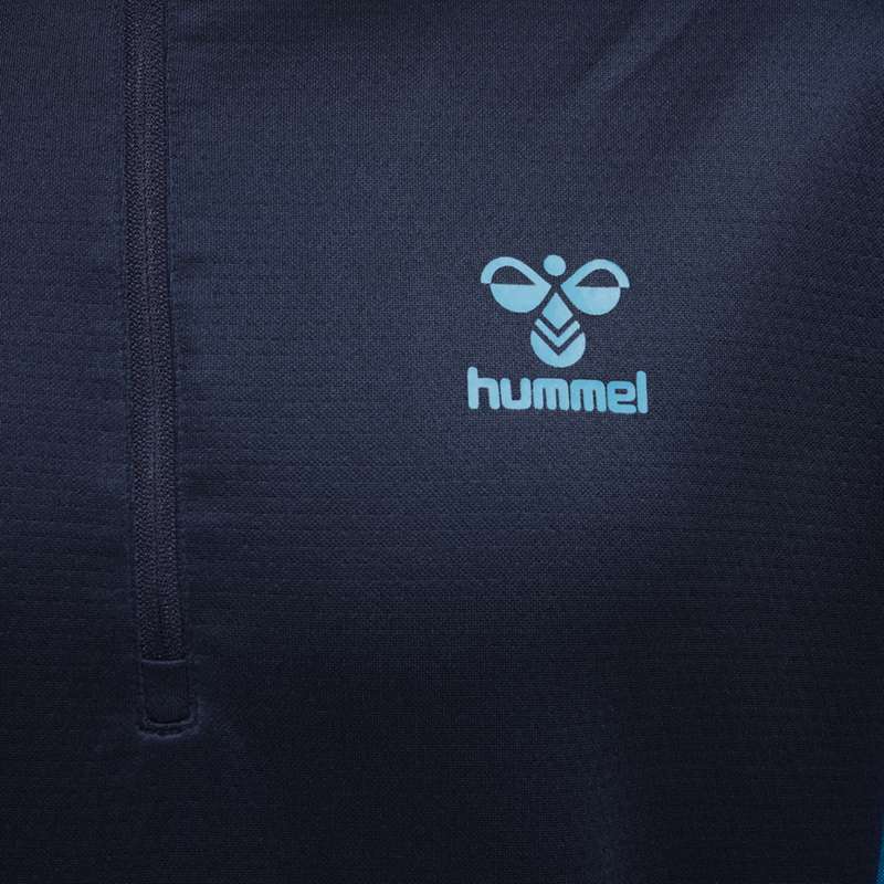 Hummel Ongrid 1/2 Zip Poly Sweat Tröjor Herr Marinblå | 074333-723