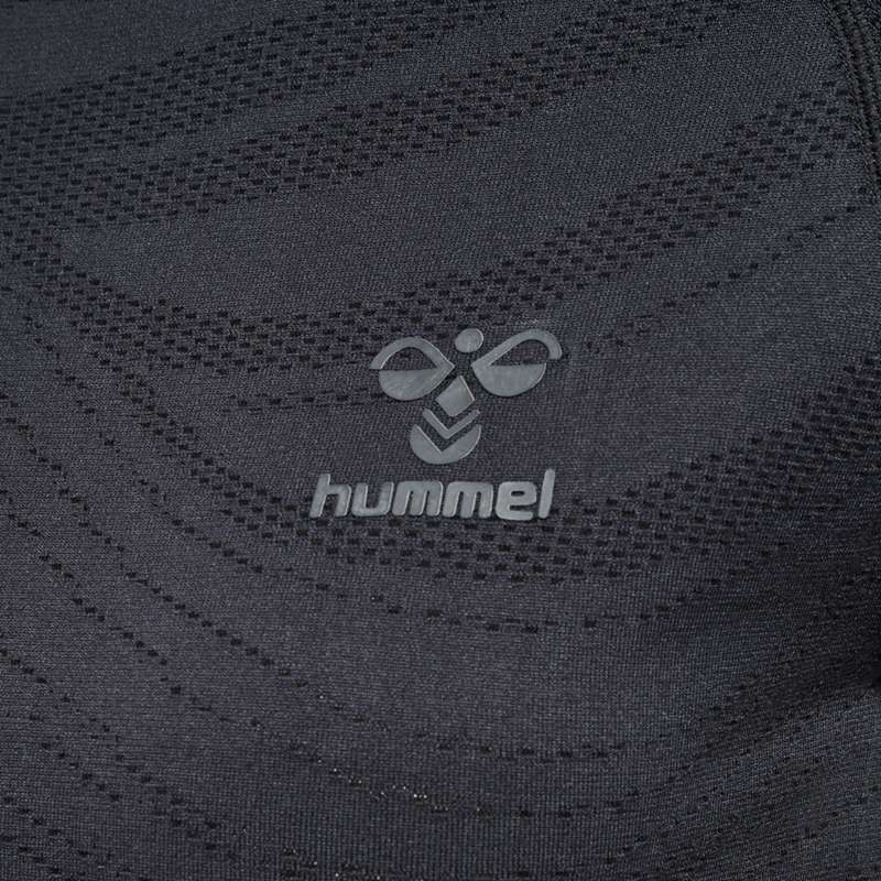 Hummel Ongrid Seamless L/S Wo T-shirt Dam Svarta | 017875-608