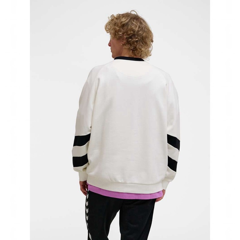 Hummel Oversized Crew Sportswear Swarm Tröjor Dam Vita | 481686-929