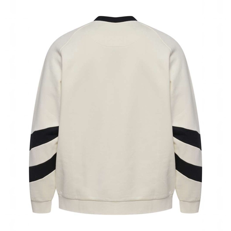 Hummel Oversized Crew Sportswear Swarm Tröjor Dam Vita | 481686-929