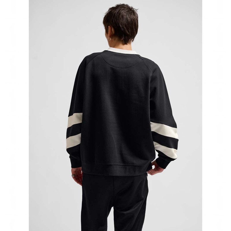 Hummel Oversized Crew Sportswear Swarm Tröjor Dam Svarta | 653249-146