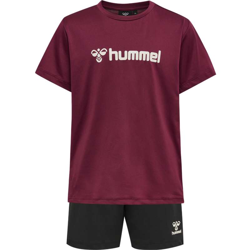 Hummel Plag Shorts Set Barn Fuchsia | 274944-105