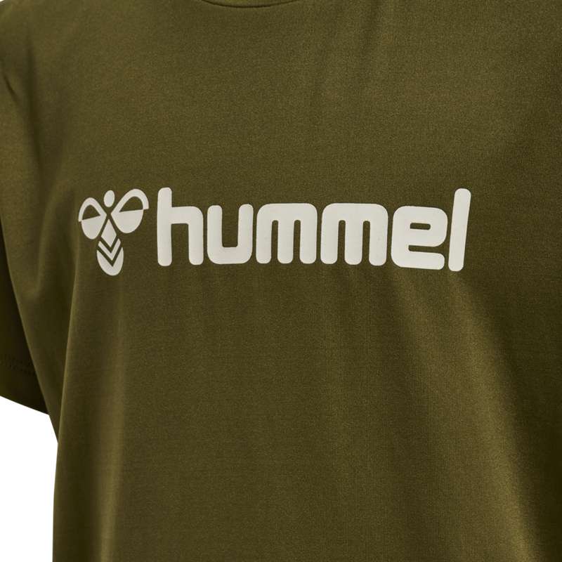 Hummel Plag Shorts Set Barn Olivgröna | 255260-092