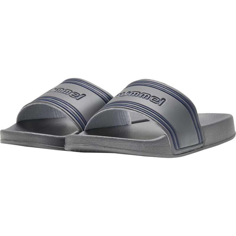Hummel Pool Retro Badtofflor Herr Grå | 696180-417