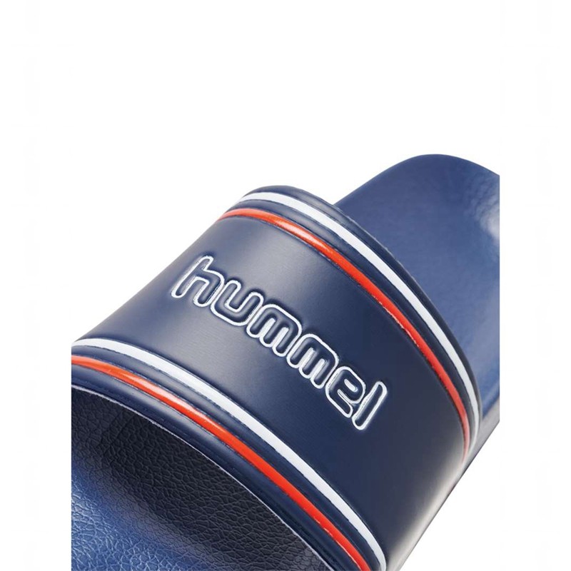 Hummel Pool Retro Badtofflor Herr Marinblå | 108260-372