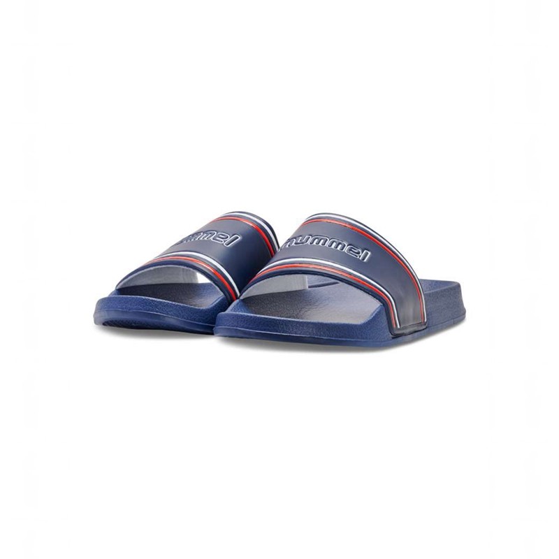 Hummel Pool Retro Badtofflor Herr Marinblå | 108260-372