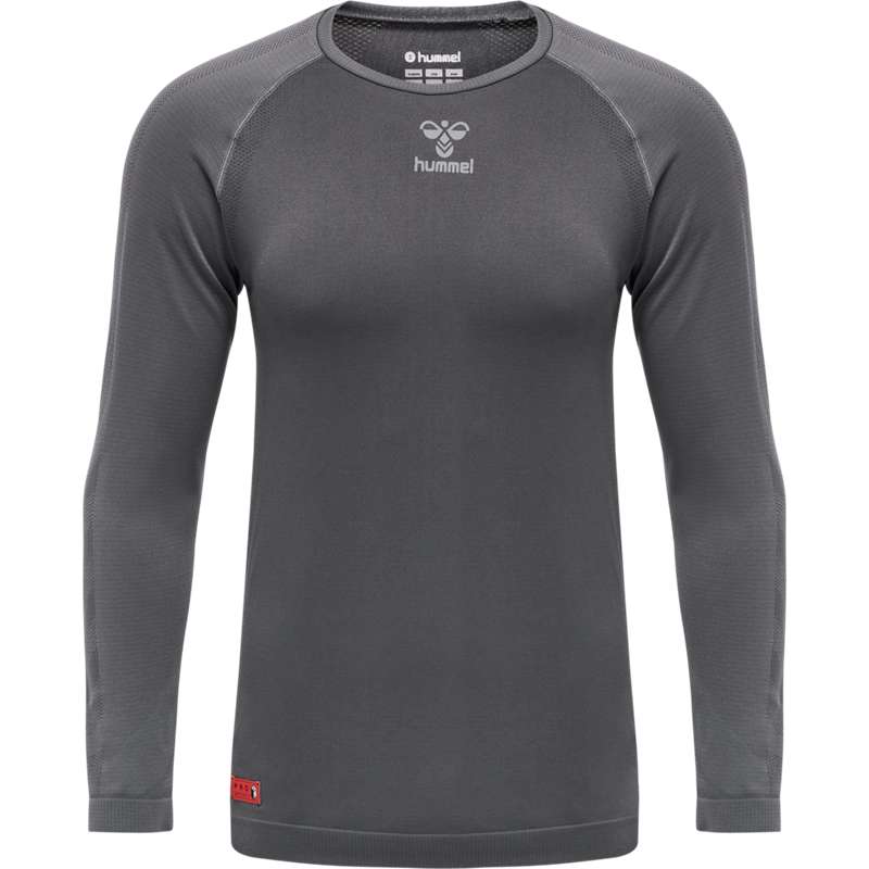 Hummel Pro Grid Seamless L/S Baslager Herr Grå | 545181-724