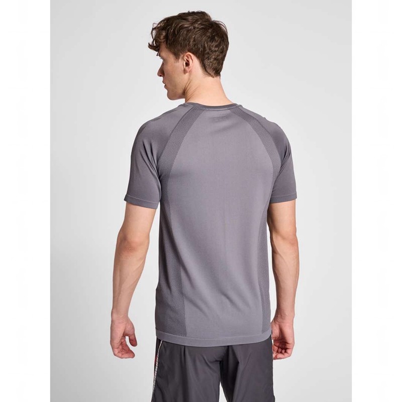 Hummel Pro Grid Seamless S/S Baslager Herr Grå | 624859-867