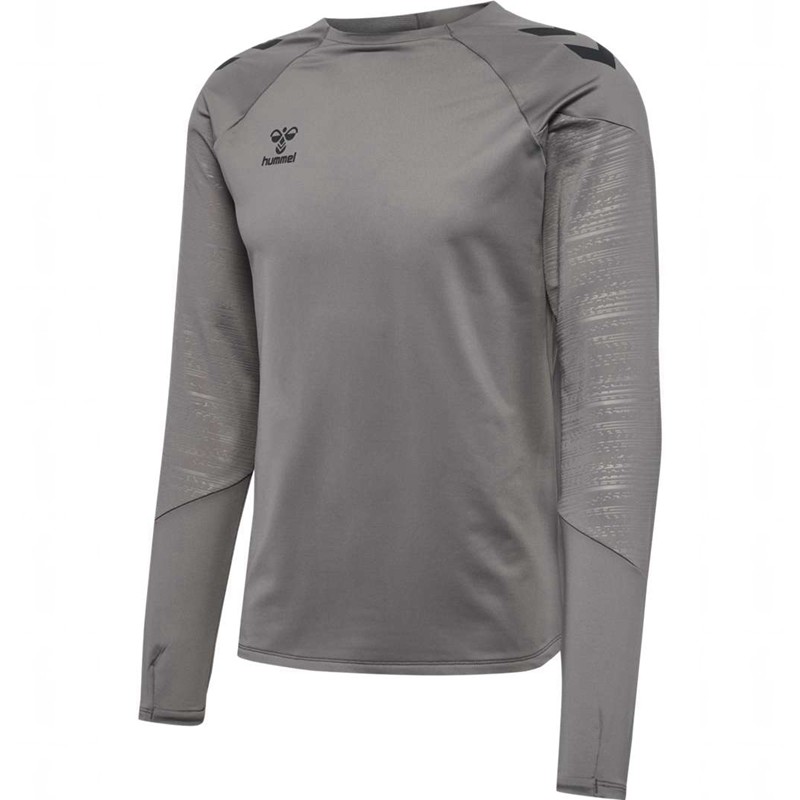 Hummel Pro Training Crew Sweat Tröjor Herr Grå | 981910-721