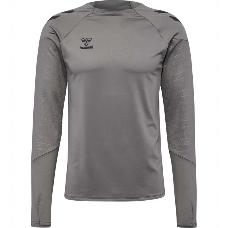 Hummel Pro Training Crew Sweat Tröjor Herr Grå | 981910-721