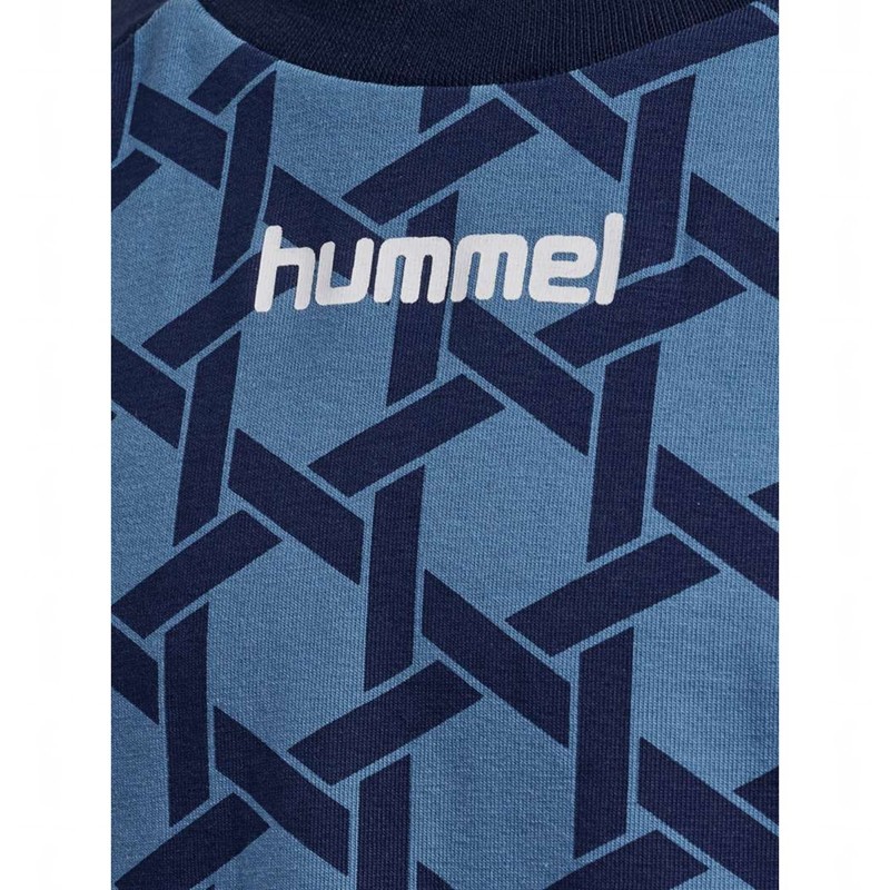 Hummel Ps L/S T-shirt Barn Blå | 407141-474