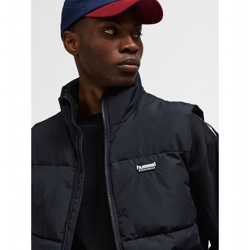 Hummel Puff Sportswear Hoodie Dam Svarta | 228751-997