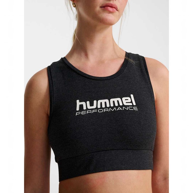 Hummel Pulse Logo Light Support Strumpor Dam Svarta | 013394-082