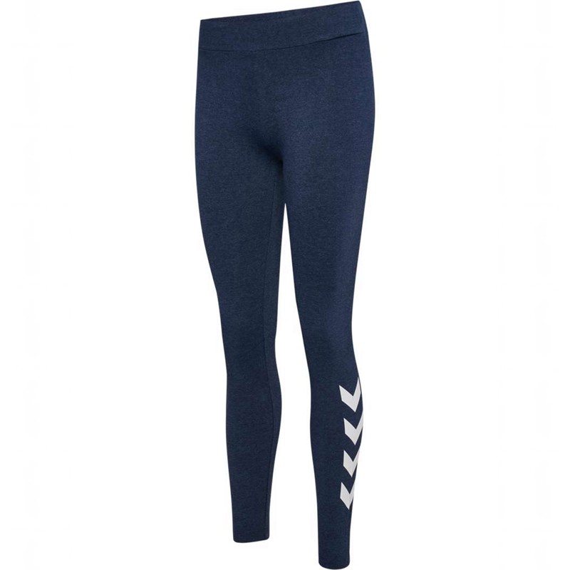 Hummel Pulse Logo Mw Strumpbyxor Dam Blå | 053395-429