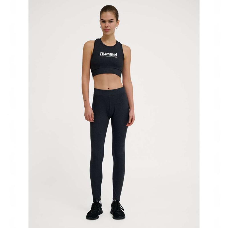 Hummel Pulse Logo Mw Strumpbyxor Dam Svarta | 160469-715
